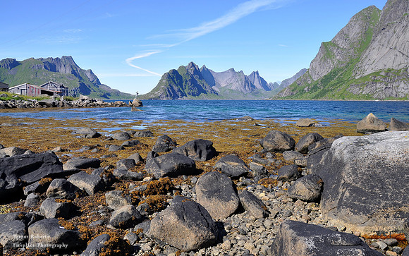 Rocks in the fjord