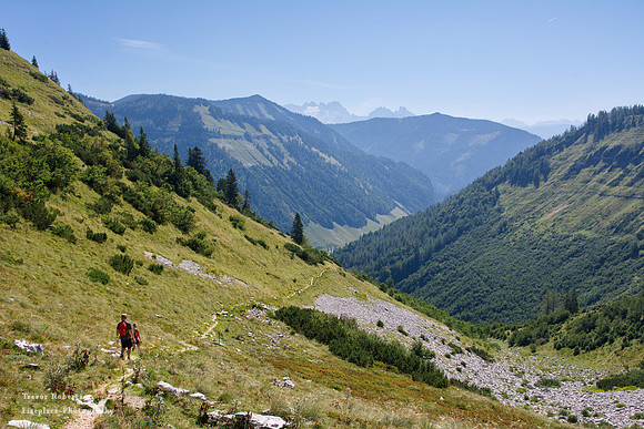 The path back to the Reitherhütter