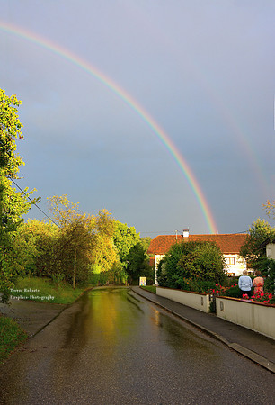 double rainbow in Kirchstetten