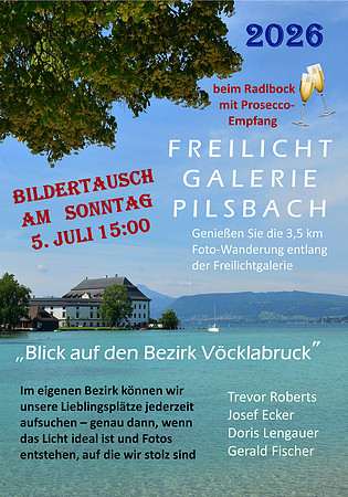 Blick auf den Bezirk Vöcklabruck