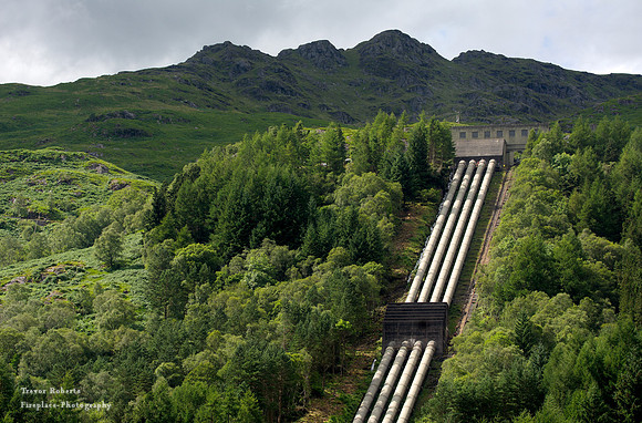 Power station at loch Lomand