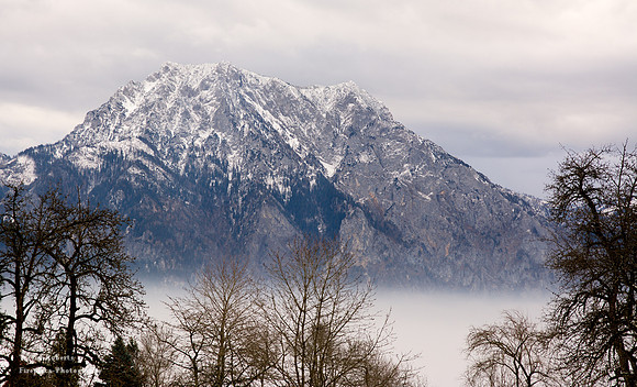 View of Mount Traunstein