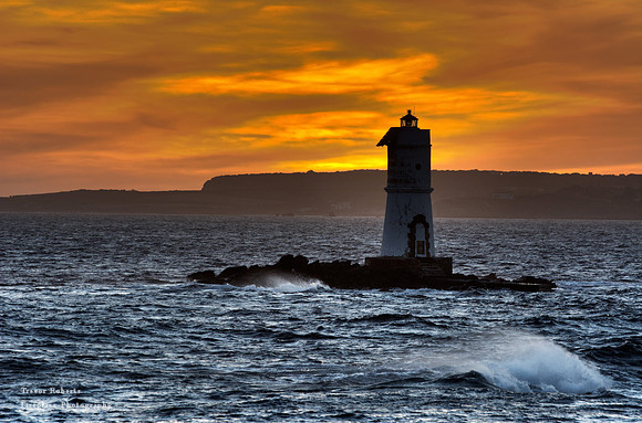 Sardinia- Sunset Lighthouse at Calasetta