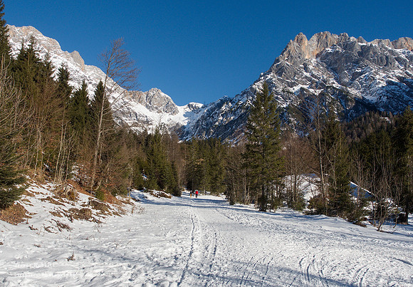 The track to the Triefenfalls 2017