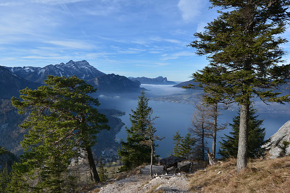 Herbststimmung über dem Attersee