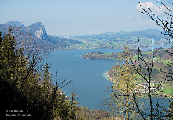 Mondsee from Eisenau