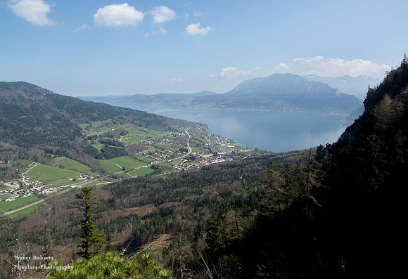 Attersee from Eisenau