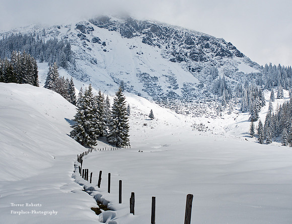 Snow on the last day of April