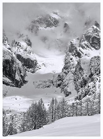 From Erichhütte - a little closer in B&W