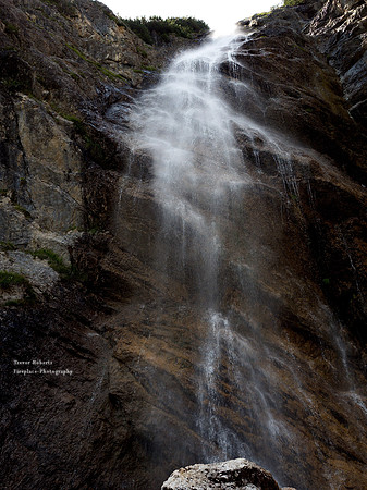 Real "milky water" at the Riedinger Waterfalls Aug 2017