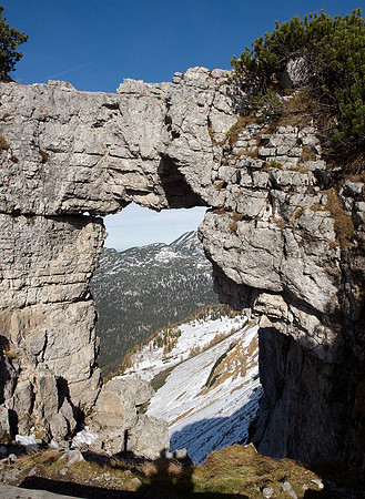 Loserfenster- A window through the mountain 1