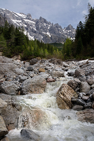 From Filzensattel towards Erichhütte