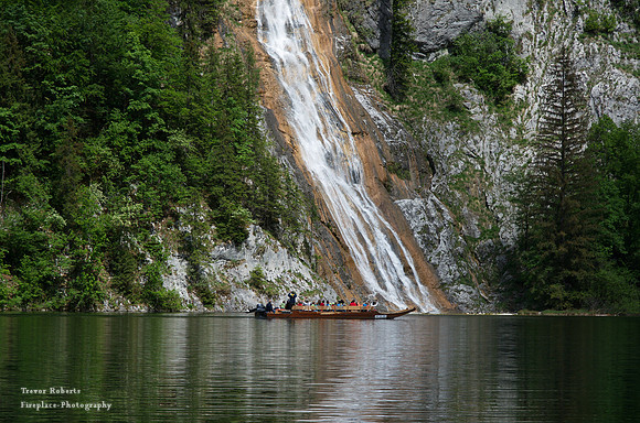 Waterfall on the Toplitzsee 4