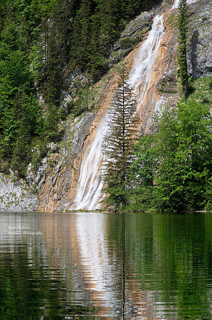 Waterfall on the Toplitzsee 2