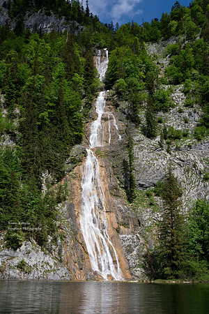 Waterfall on the Toplitzsee 5