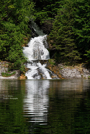 Waterfall on the Toplitzsee 3