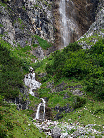 Riedingeralm waterfalls