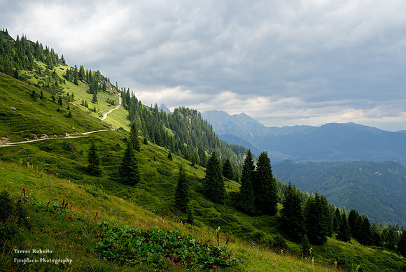 On the way to Mitterfeldalm