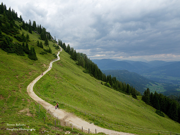 On the way to Mitterfeldalm