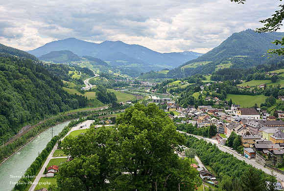 view from Hohenwerfen