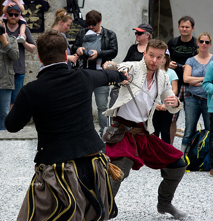 still fighting at Hohenwerfen castle
