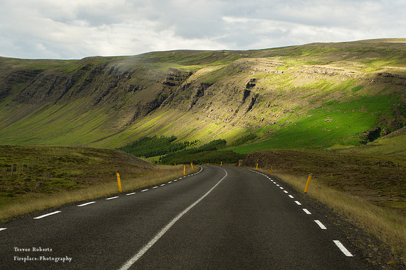 On the way to Þingvellir