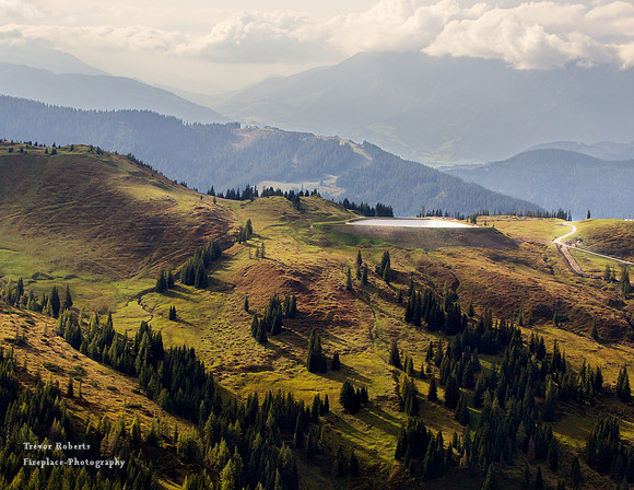 Reservoir on Schneeberg