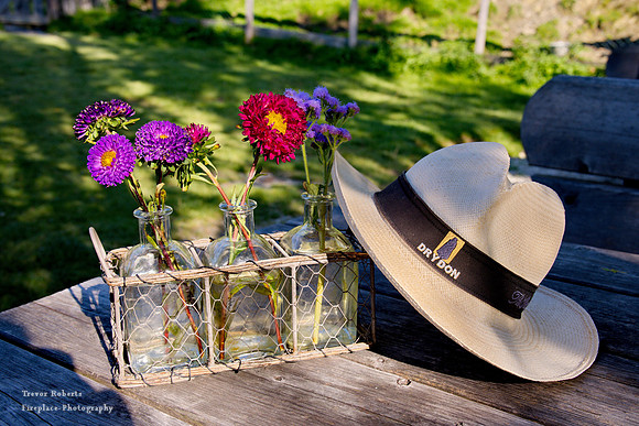 Karbachalm to Pronebenalm. A still life with my hat