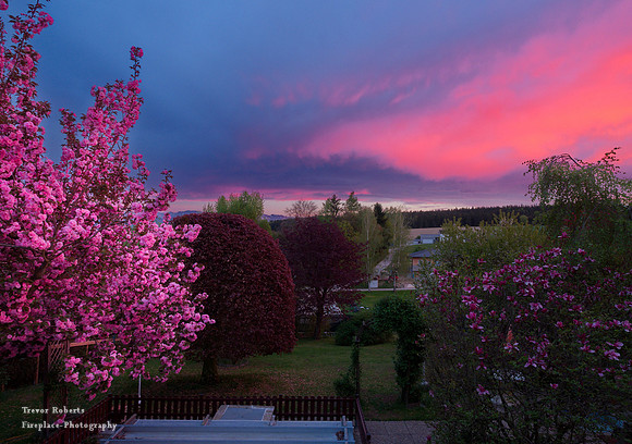 2019 Spring time sunset