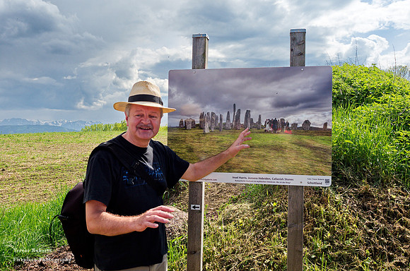 Trevor talking about the wedding party at the Callanish stones on the Isle of Harris