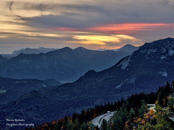 Sonneuntergang  von Loserhütte