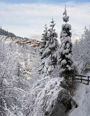 Walking around Mühlbach -Winter 2021