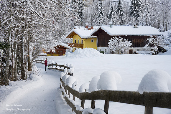 Walking around Mühlbach -Winter 2021