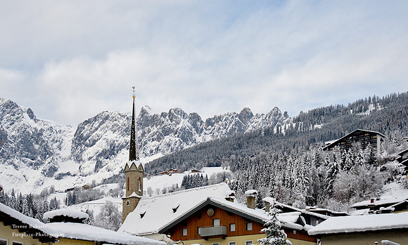 Walking around Mühlbach -Winter 2021