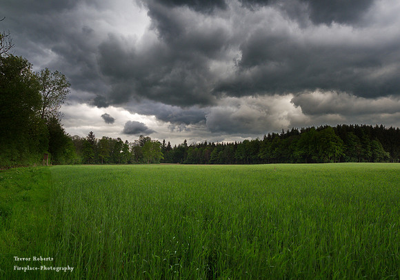 Redlbach , just before the storm ,May 2020