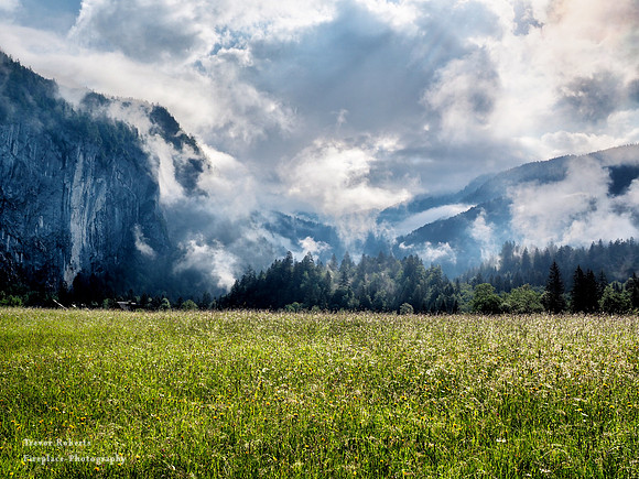 Morning drama at Gösslerwand. 1st June 2020