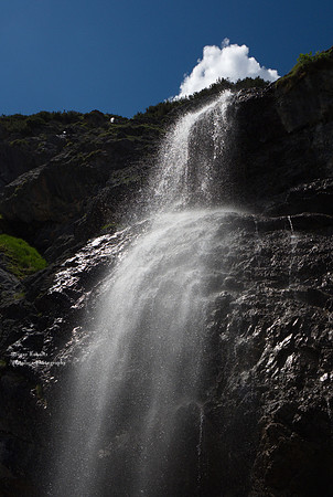 Riedinger Waterfalls  June 2020- straight from the cloud