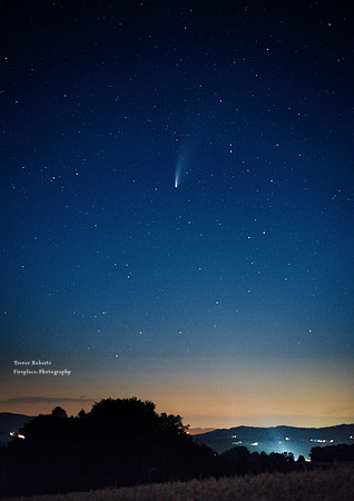 Neowise Comet from Geispiel, Vöcklabrück
