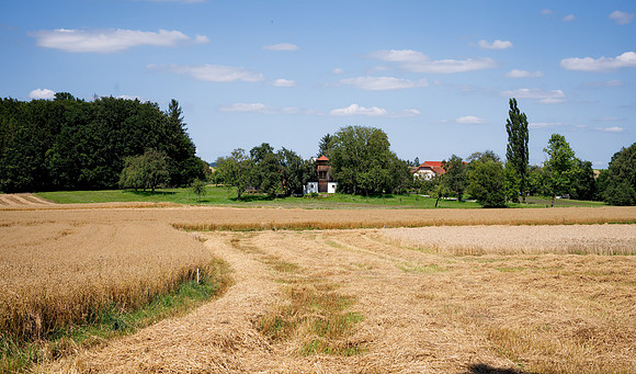A view of the countryside on the plateau