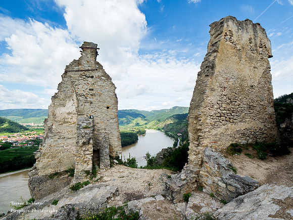 The castle ruins at Dürnstein  2