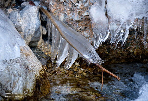 Icicles at Filzensattel Nov 28
