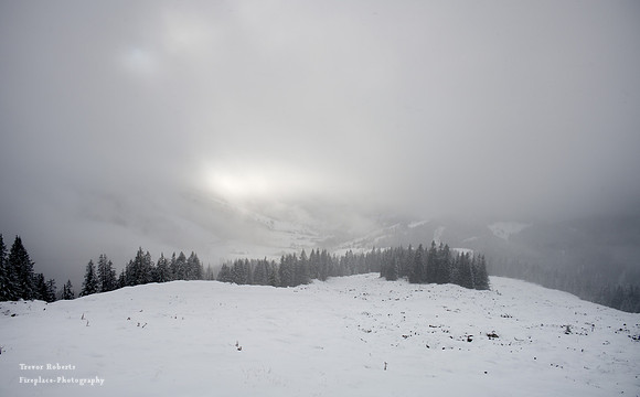 A scene for the start of an epic adventure Erichhütte dec 2020
