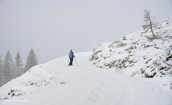 On the way to the Erichhütte Dec 2020