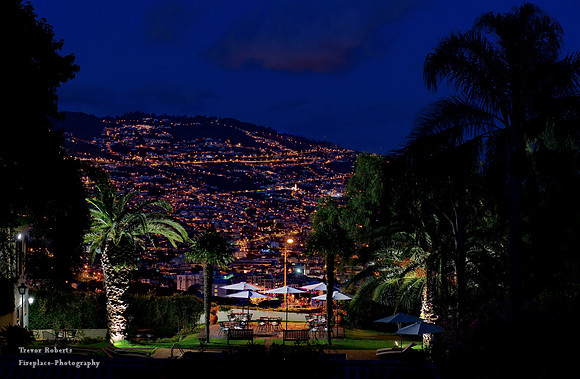 Looking over the bay at Funchal