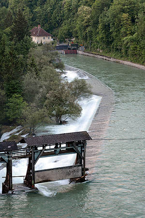 The Traunfall weir