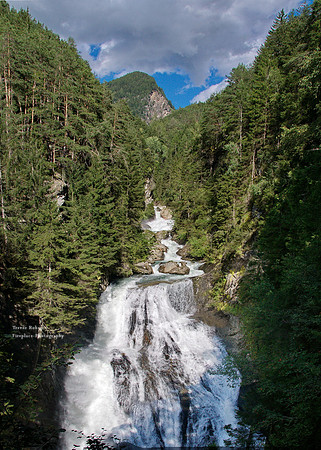 Waterfall in South Tyrol