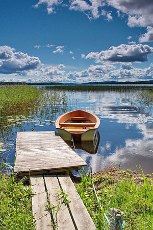 A Boat in Sweden