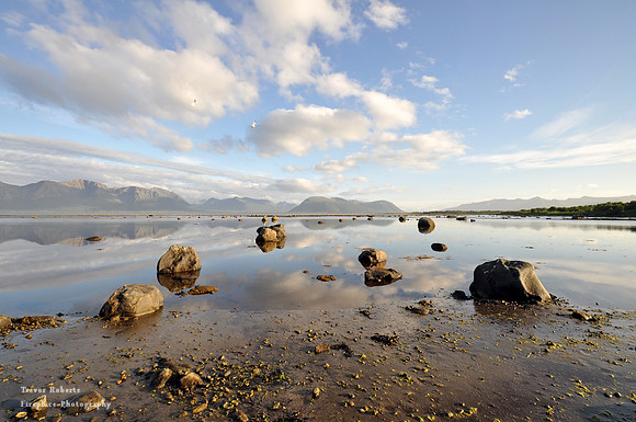 Dream landscape in north Norway