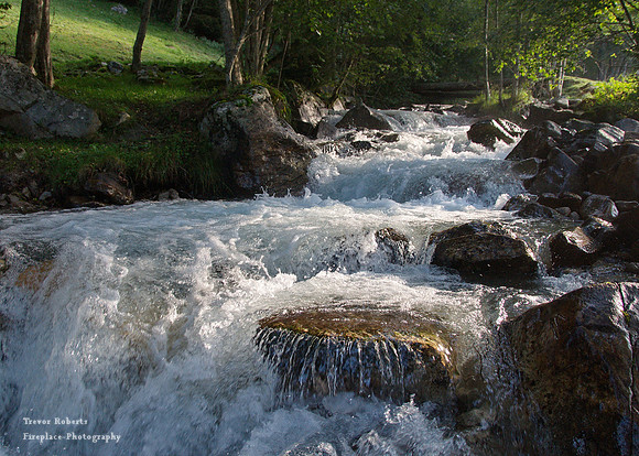 White water in South Tyrol
