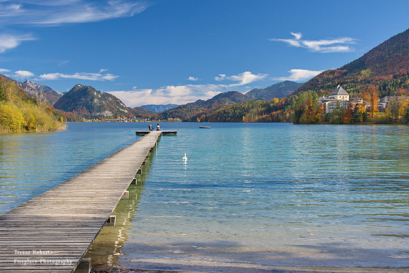 The pier at Lake Fuschlsee